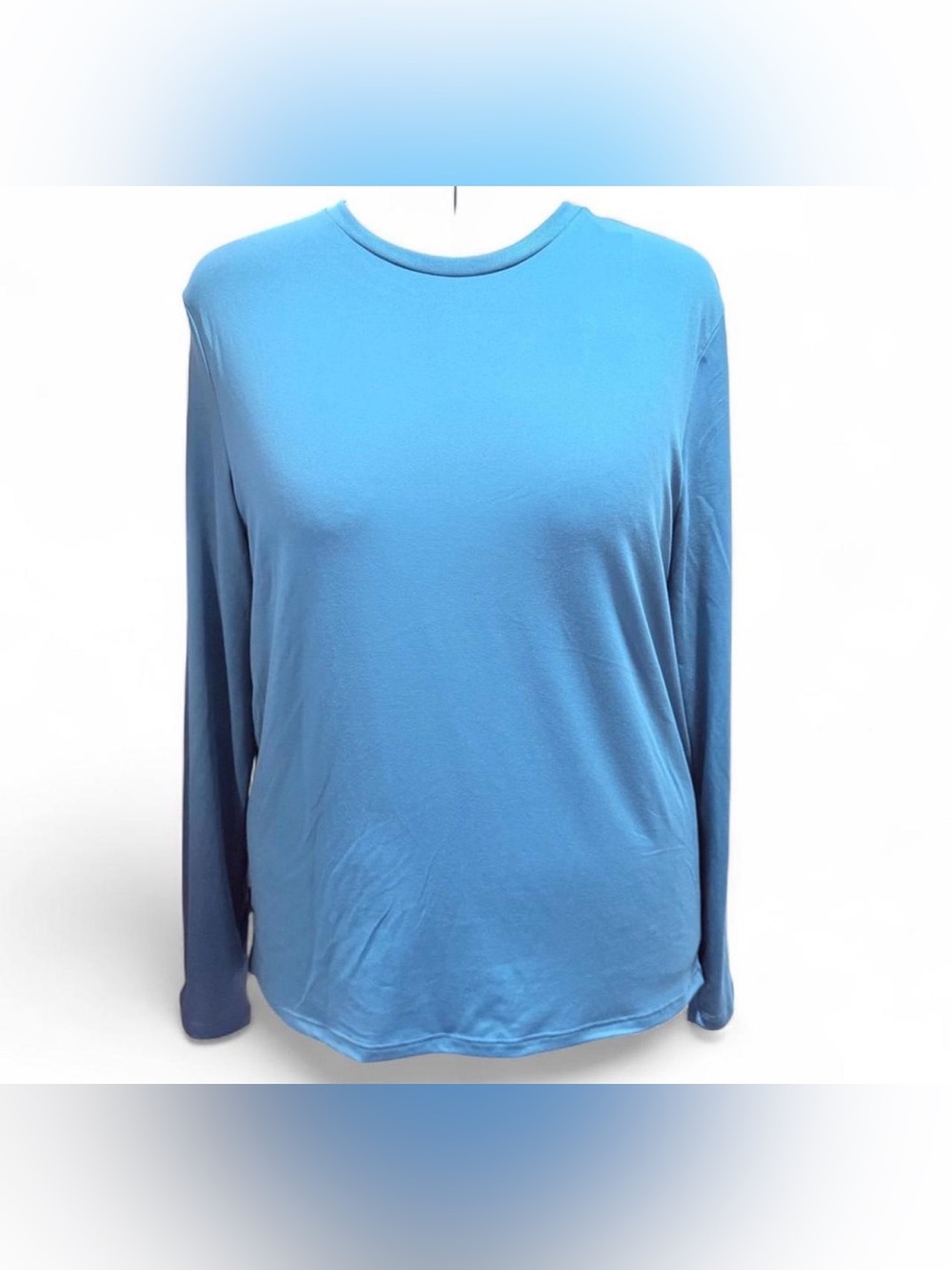 all in motion Light Blue Long-Sleeve Crew Neck Top